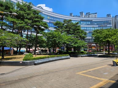 駅前の広場