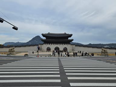 光化門と月台