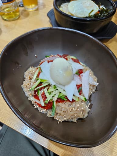 晩ごはん冷麺