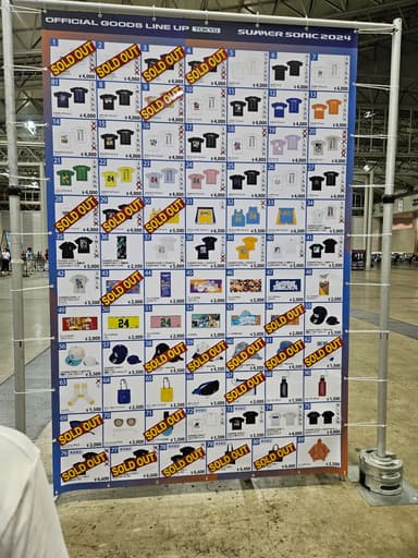 帰り際にグッズ物色