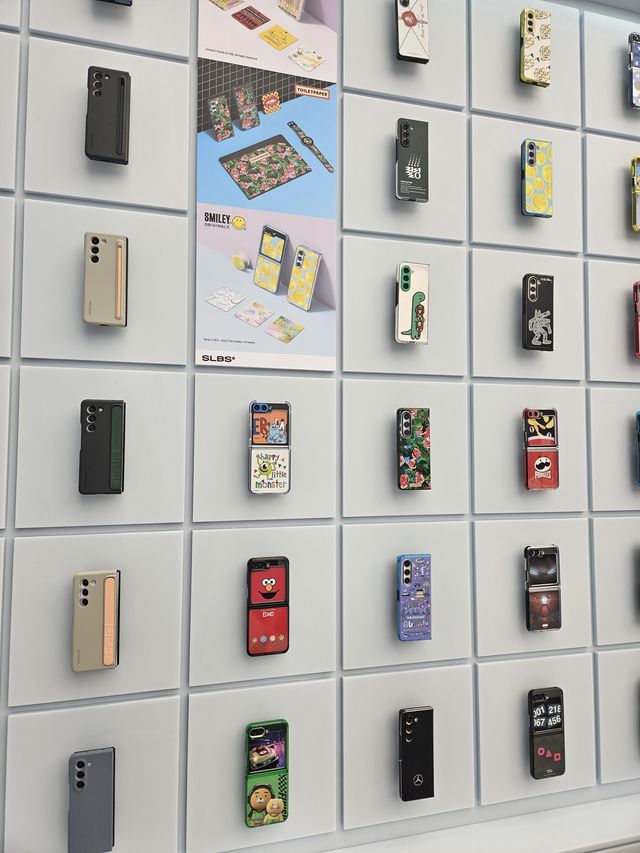 たくさんのケース