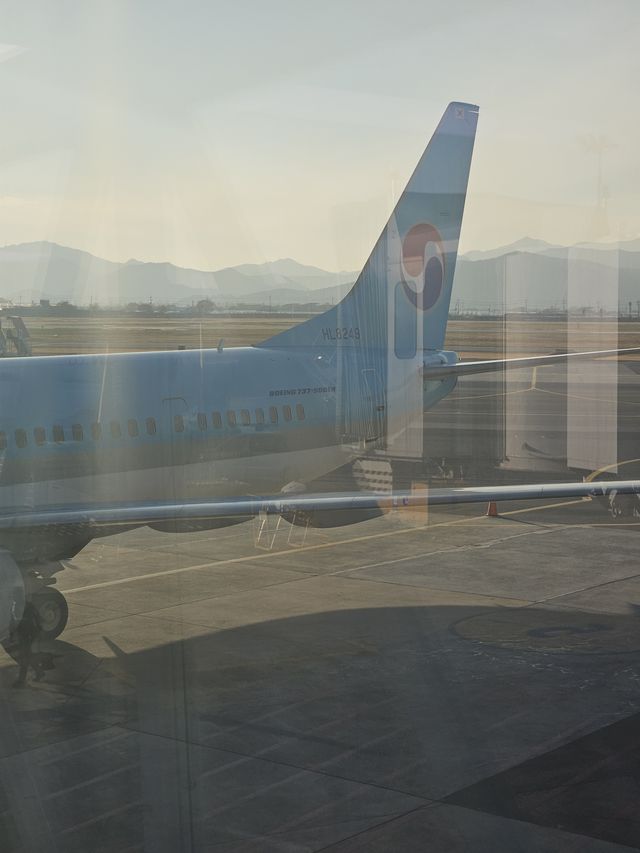 帰りは大韓航空