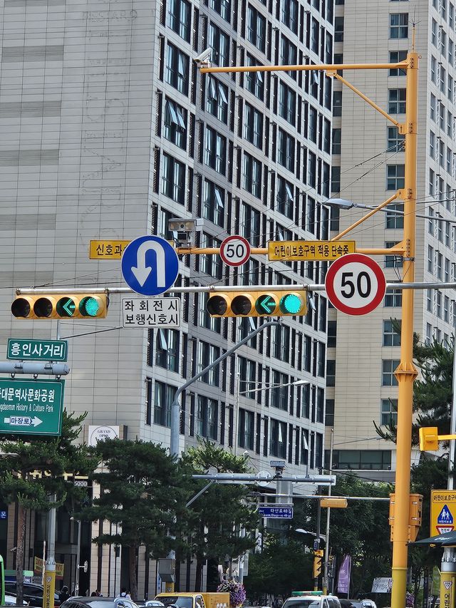 左折時歩行者信号時