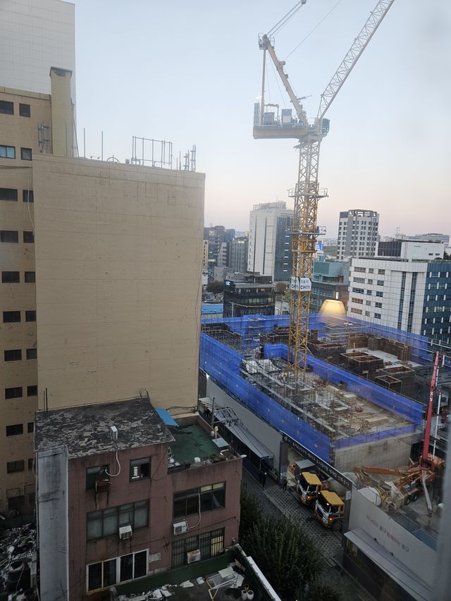 工事現場ビュー