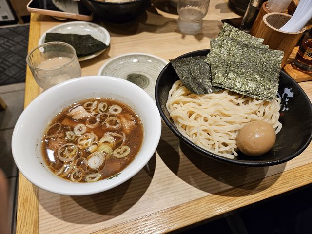 出国前の腹ごしらえ