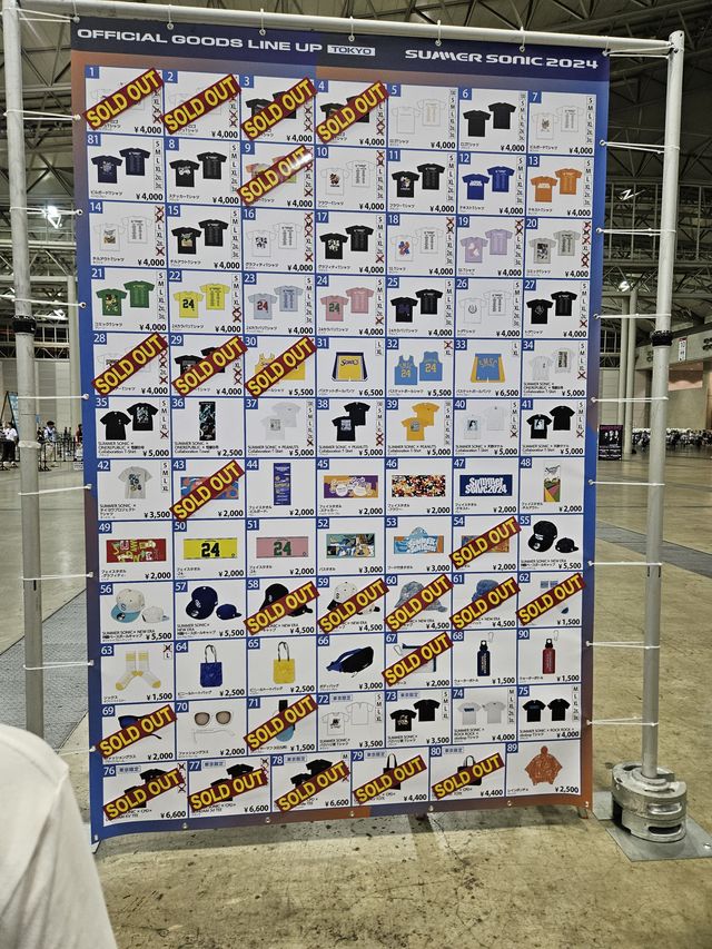 帰り際にグッズ物色